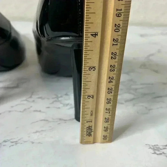 WILD PAIR Womens Black Taraa Pointed Toe Stiletto Slip On Pumps Shoes - Picture 5 of 10